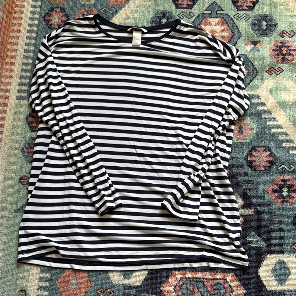 H&M Basic Striped Tee